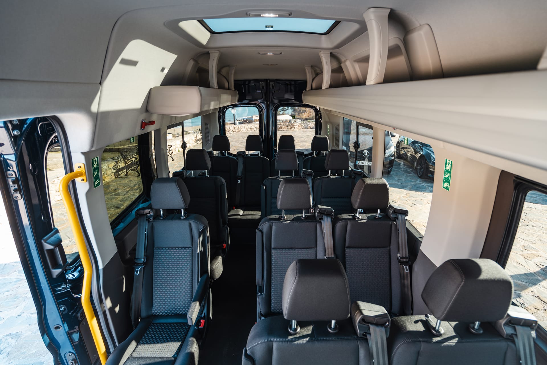 Ford Transit interior